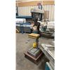 Image 1 : ROCKWELL 17-600 ELECTRIC INDUSTRIAL FLOOR STANDING DRILL PRESS ON HEAVY DUTY MOBILE CART