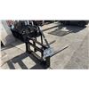 Image 2 : AGT INDUSTRIAL SAII100 SKID STEER PALLET FORK ATTACHMENT WITH 48" FORKS