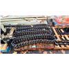 Image 1 : SET OF 4 PCS MINI EXCAVATORS HEAVY DUTY RUBBER TRACKS