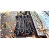 Image 2 : SET OF 4 PCS MINI EXCAVATORS HEAVY DUTY RUBBER TRACKS