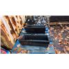 Image 2 : PALLET OF 2 BLACK MINI EXCAVATOR BUCKET ATTACHMENTS