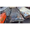 Image 2 : 3 STACK OF APPROX 150 SKLP SK-XH50 3' X 12' BLACK GALVALUME STEEL ROOFING SHEETS