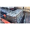 Image 1 : 5 STACK OF APPROX 250PCS 3' X 8' WHITE GALVALUME STEEL ROOFING SHEETS