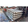 Image 3 : 5 STACK OF APPROX 250PCS 3' X 8' WHITE GALVALUME STEEL ROOFING SHEETS
