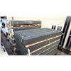 Image 1 : PALLET OF 12 HEAVY DUTY INDUSTRIAL 47" X 95" PLASTIC CONSTRUCTION SITE ROADBED PROTECTION MATS