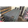 Image 1 : PALLET OF 12 HEAVY DUTY INDUSTRIAL 47" X 95" PLASTIC CONSTRUCTION SITE ROADBED PROTECTION MATS