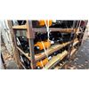 Image 2 : GIYI C-10 MINI EXCAVATOR ATTACHMENT SET- 2 BUCKETS, GRABBER, RAKE, RIPPER, QUICK CONNECT, AUGER &