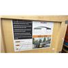 Image 1 : SDLANCH SDLC2020 20' X 20' ALL STEEL HIGH END CARPORT W/ OPEN SIDE WALLS *IN WOODEN CRATE*