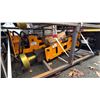 Image 1 : GIYI P680 YELLOW 67" HYDRAULIC INDUSTRIAL SKID STEER BREAKER ATTACHMENT WITH TOOLBOX & BIT
