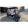 Image 4 : SDLANCH SDLGC100 *BLACK* 6 SEAT ELECTRIC GOLF CART WITH 4KW AC MOTOR, 50 MILE RANGE, 23-24 MPH TOP