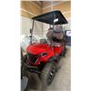 Image 1 : GC22S 4-SEAT ELECTRIC GOLF CART *RED* 43KM TOP SPEED, REAR WHEEL DRIVE, 9" MULTIMEDIA SYSTEM, BUILT