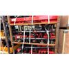 Image 2 : GIYI RED SKID STEER HYDRAULIC AUGER ATTACHMENT SET WITH 3 RODS