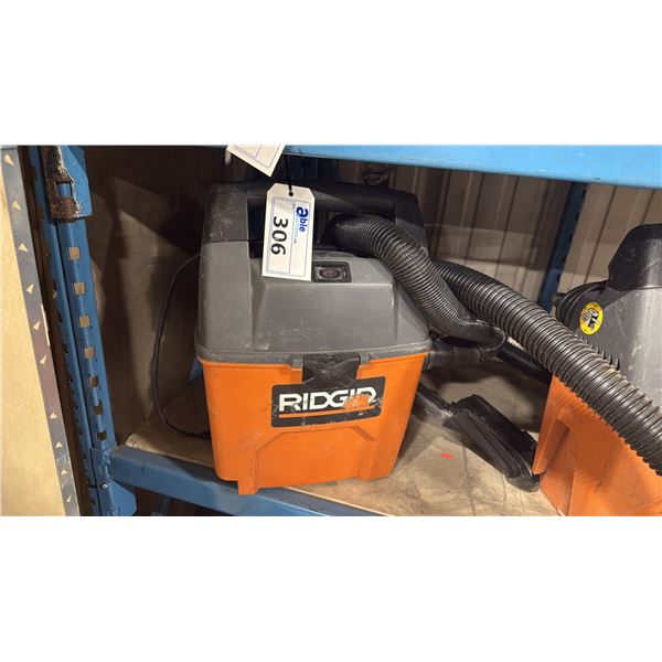 RIDGID ELECTRIC INDUSTRIAL PORTABLE MINI SHOP VACUUM WITH HOSE