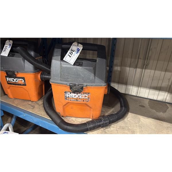 RIDGID ELECTRIC INDUSTRIAL PORTABLE MINI SHOP VACUUM WITH HOSE