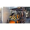 Image 3 : GIYI HWG72 BLACK 72" INDUSTRIAL HYDRAULIC SKID STEER HOLLOW WOOD GRABBER ATTACHMENT, YELLOW 305