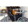 Image 2 : 2 GIYI 2025 BLACK CLG72 INDUSTRIAL 72" HYDRAULIC SKID STEER CURVED LOG GRABBER ATTACHMENTS, YELLOW