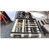 Image 2 : BLACK METAL INDUSTRIAL 37"W X 46"H FORKLIFT SAFETY CAGE