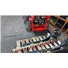 Image 2 : BLACK MINI EXCAVATOR 58" HYDRAULIC HEDGE TRIMMER ATTACHMENT