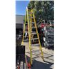 Image 1 : FEATHERLIGHT YELLOW 10' INDUSTRIAL CARBON FIBER STEP LADDER