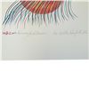 Image 3 : Signed Ben Houstie 2001 "Humming Bird Dancer" Original Painting on Paper (11 x 14 in.)