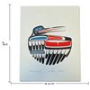Image 2 : Ben Houstie 2001 Humming Bird Original Painting on Card Stock (14.75 x 18.5 in.)