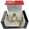 Image 4 : Tissot Ballade III Automatic Exhibition Back Watch * Model R463/363 *Gold Tone Stainless steel