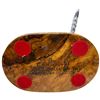 Image 4 : 2 Carved Ruffled Grouse Sculptures on Wood Bases by C. E. Hiebert