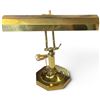 Image 1 : Vintage Brass Banker's Desk Lamp