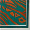 Image 2 : Original Signed N. Tiessen Abstract Painting - Double matted in a 16" x  24" frame