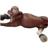 Image 3 : English Beswick Hand Painted Porcelain Horse - 2.5" x 10" x 8" tall