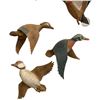 Image 3 : Flock of Hand Carved Wood Wall Ducks by Casey Hiebert