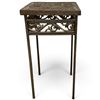 Image 1 : Cast Iron Plant Stand - 10" x 10" x 18" tall