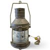Image 1 : Vintage Ships Anchor Lantern Converted to Electric Table Lamp