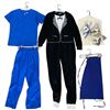 Image 1 : Group of 3 Masks, Tuxedo Onesie & Intern Outfit - Halloween Approaches