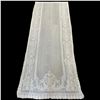 Image 3 : Large Group of Ecru Drapery Panels - Madras Lace Style