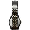 Image 2 : Men's 1990s Seiko Day/Date Dress Watch with Special Angular Faceted Crystal Over a Blue Face * Model