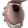 Image 3 : Swatch x Omega Bioceramic MoonSwatch "Mission to Venus" Watch - Powdery Pink - In original box with 