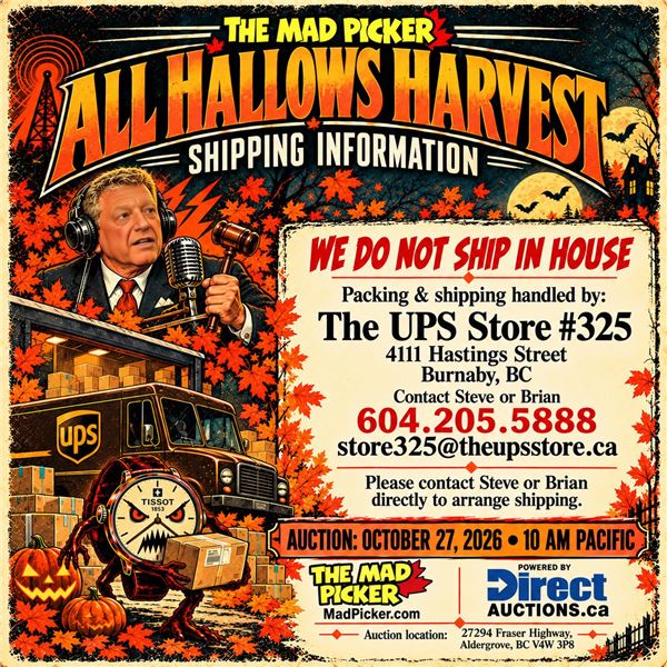 Don't Let Shipping Haunt You Shipping Information - Please Read