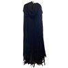 Image 2 : Hooded Witch Robe Costume with Flowing Ragged Sleeves - Quality TV Prop Costume - Adult Size