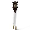 Image 1 : Mid-Century Dutch Zaanse Style Wall Clock with Weights