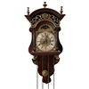 Image 2 : Mid-Century Dutch Zaanse Style Wall Clock with Weights