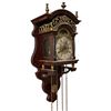 Image 3 : Mid-Century Dutch Zaanse Style Wall Clock with Weights