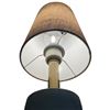 Image 3 : Accent Lamp with Fabric Shade - 19" tall at the top of the shade with 5" diameter base (Model:LT3314