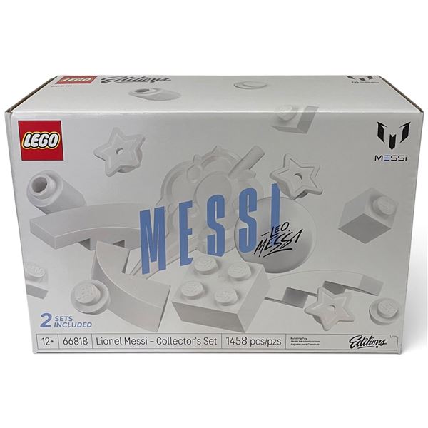 New LEGO Lionel Messi Collector's Set 66818, 1,458 Pieces RV: $140