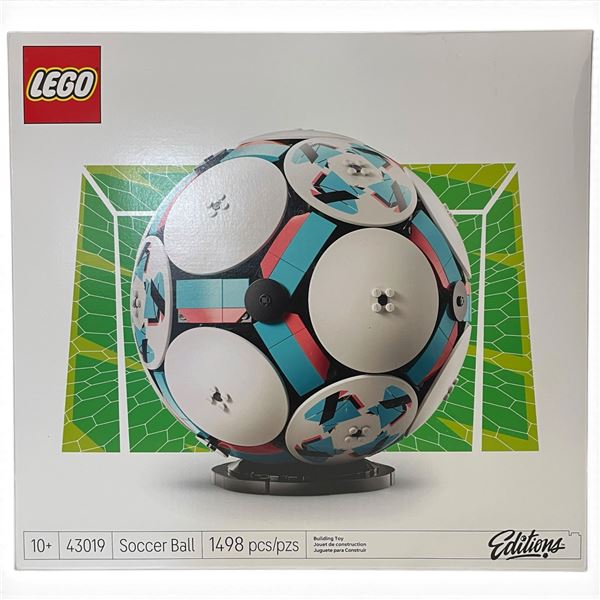 New LEGO Editions Soccer Ball Set 43019, 1,498 Pieces