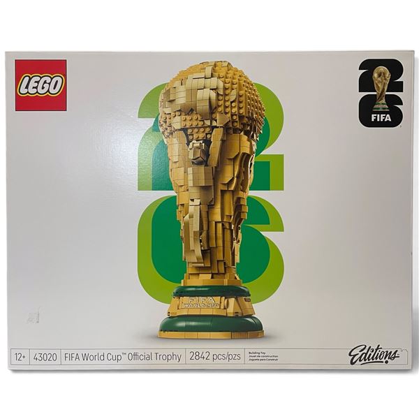 New LEGO FIFA World Cup Official Trophy Set 43020, 2,842 Pieces