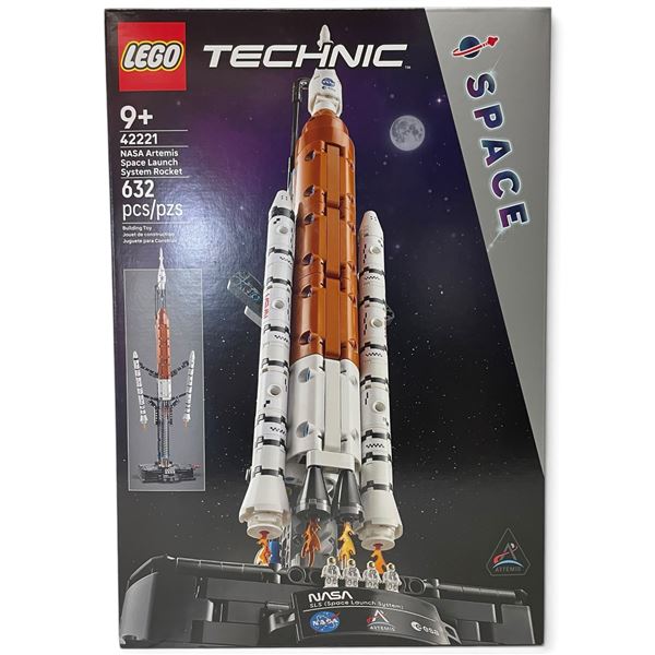New LEGO Technic NASA Artemis Space Launch System Rocket Set 42221