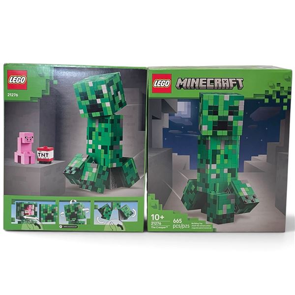 New LEGO Minecraft The Creeper Set 21276, 665 Pieces