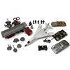 Image 1 : Assorted Toy Vehicles, Aircraft, Spacecraft and Knight Figurines