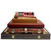 Image 1 : Wooden Board Game Collection with Chess, Backgammon and Cribbage Sets